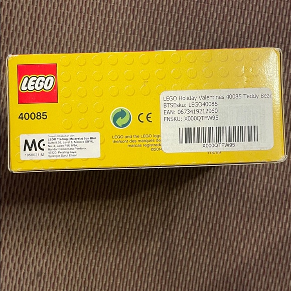 Vintage Lego seasonal set bear with heart new in box - Picture 2 of 4